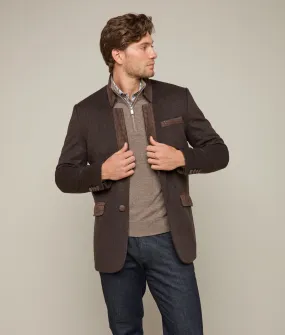 Nile Crocodile Sport Coat :: Grey