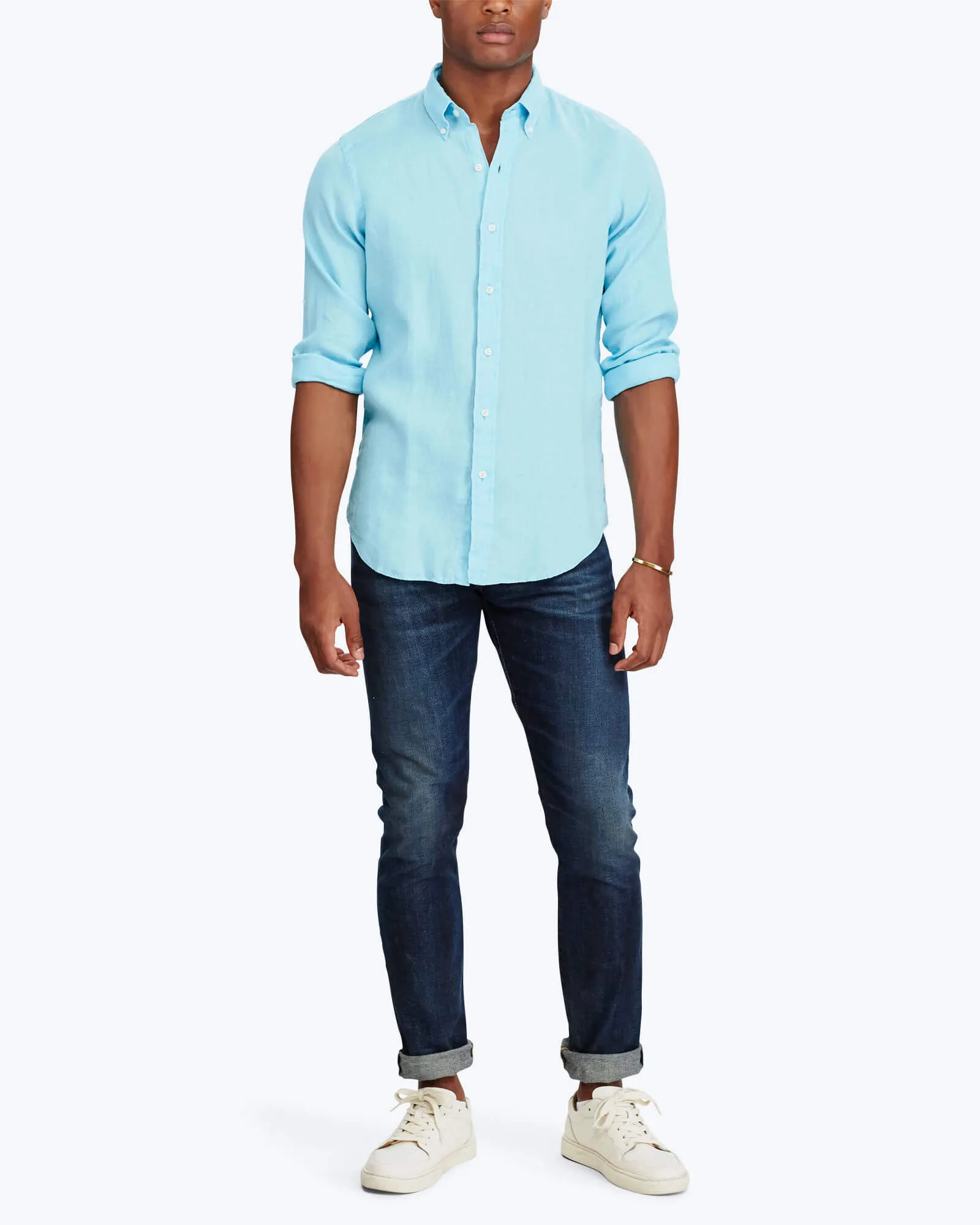 Ocean Wash Linen Sport Shirt