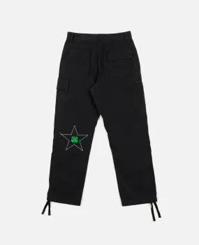 Patta x Converse 4 Leaf Clover Cargo Pants (Black)