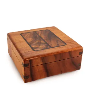 "Tranquil" Koa Marquetry Box