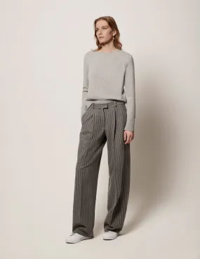 Relaxed Wide Leg Pant