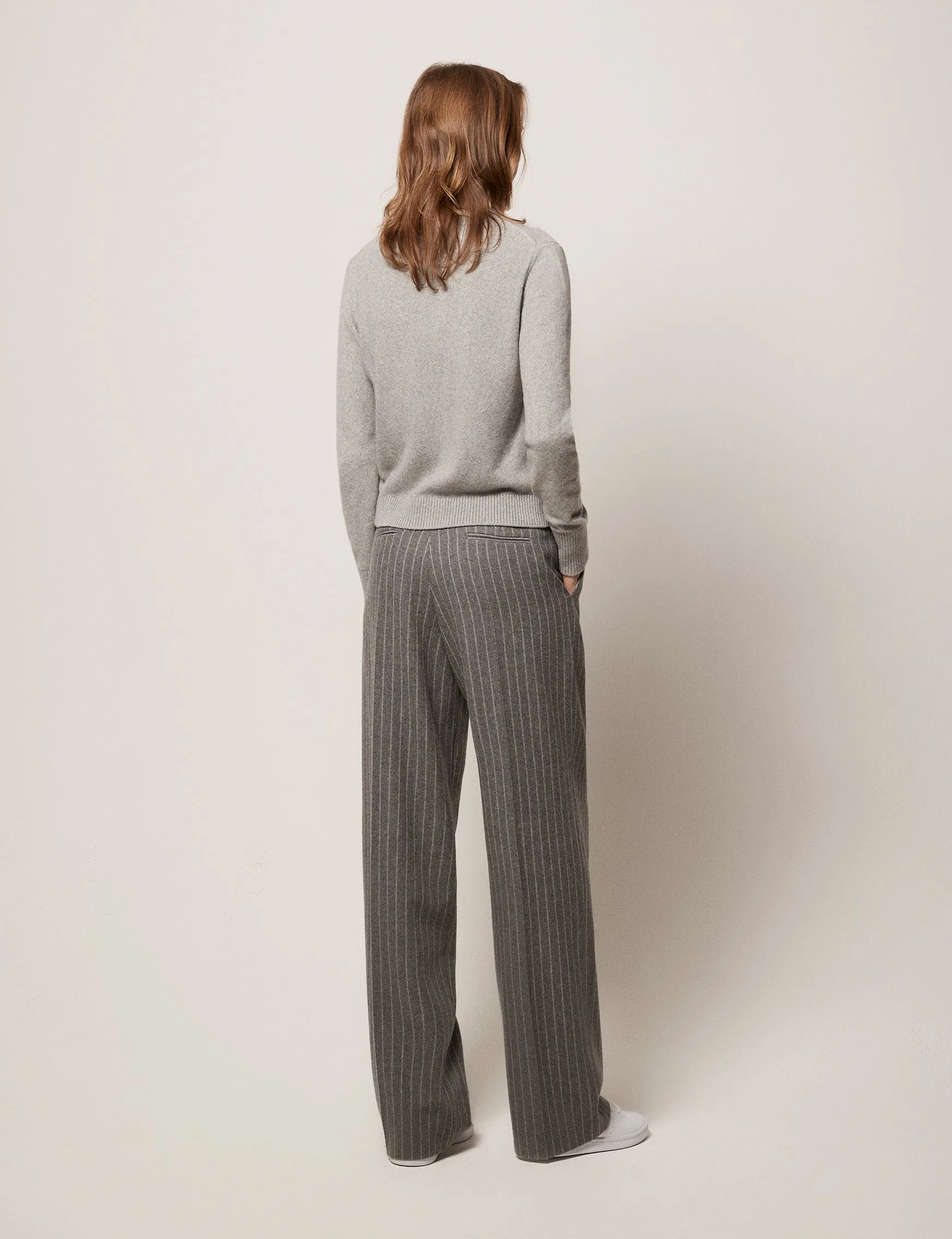 Relaxed Wide Leg Pant