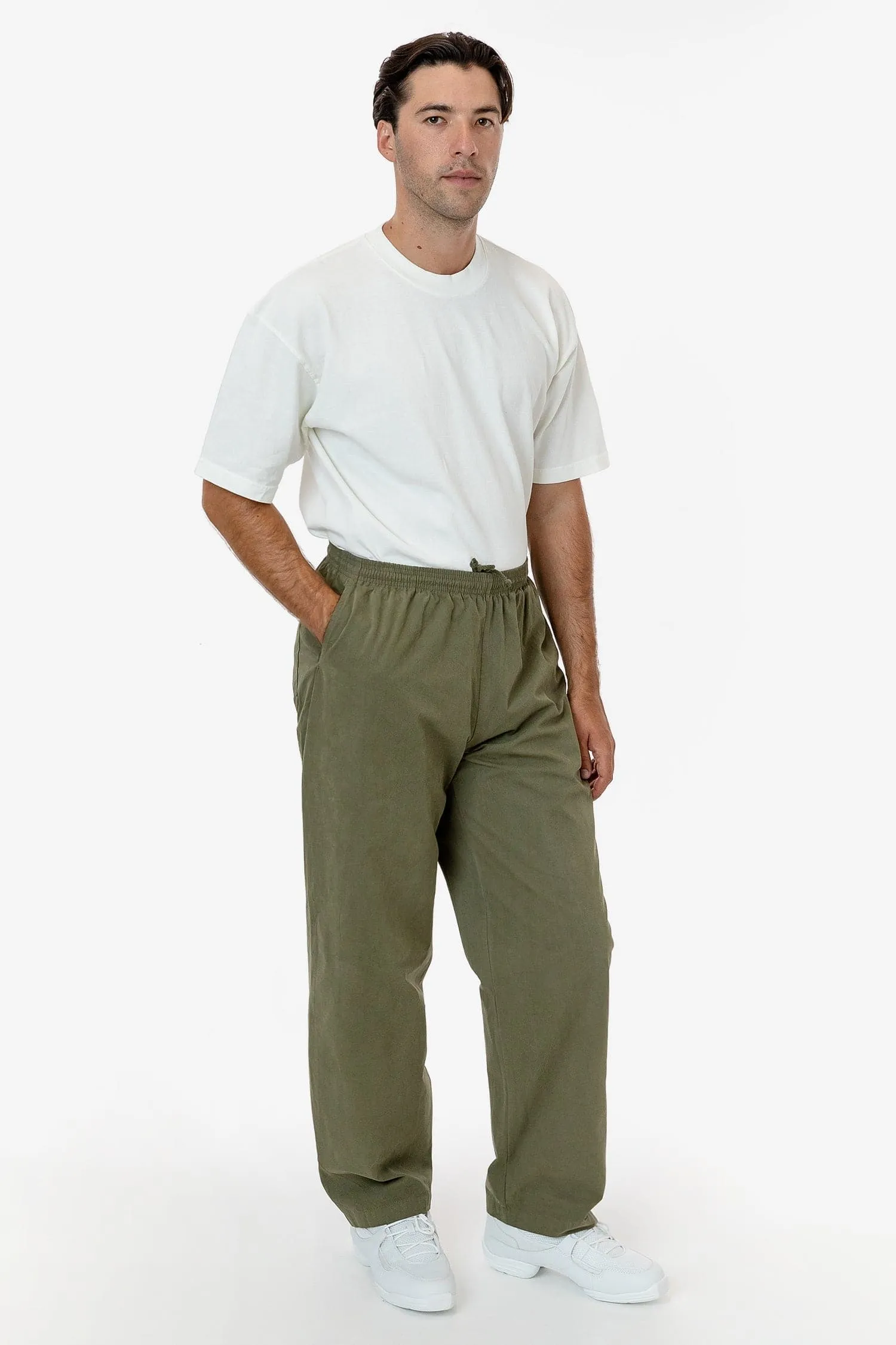 RJC405GD - Cotton Poplin Wide Leg Pant