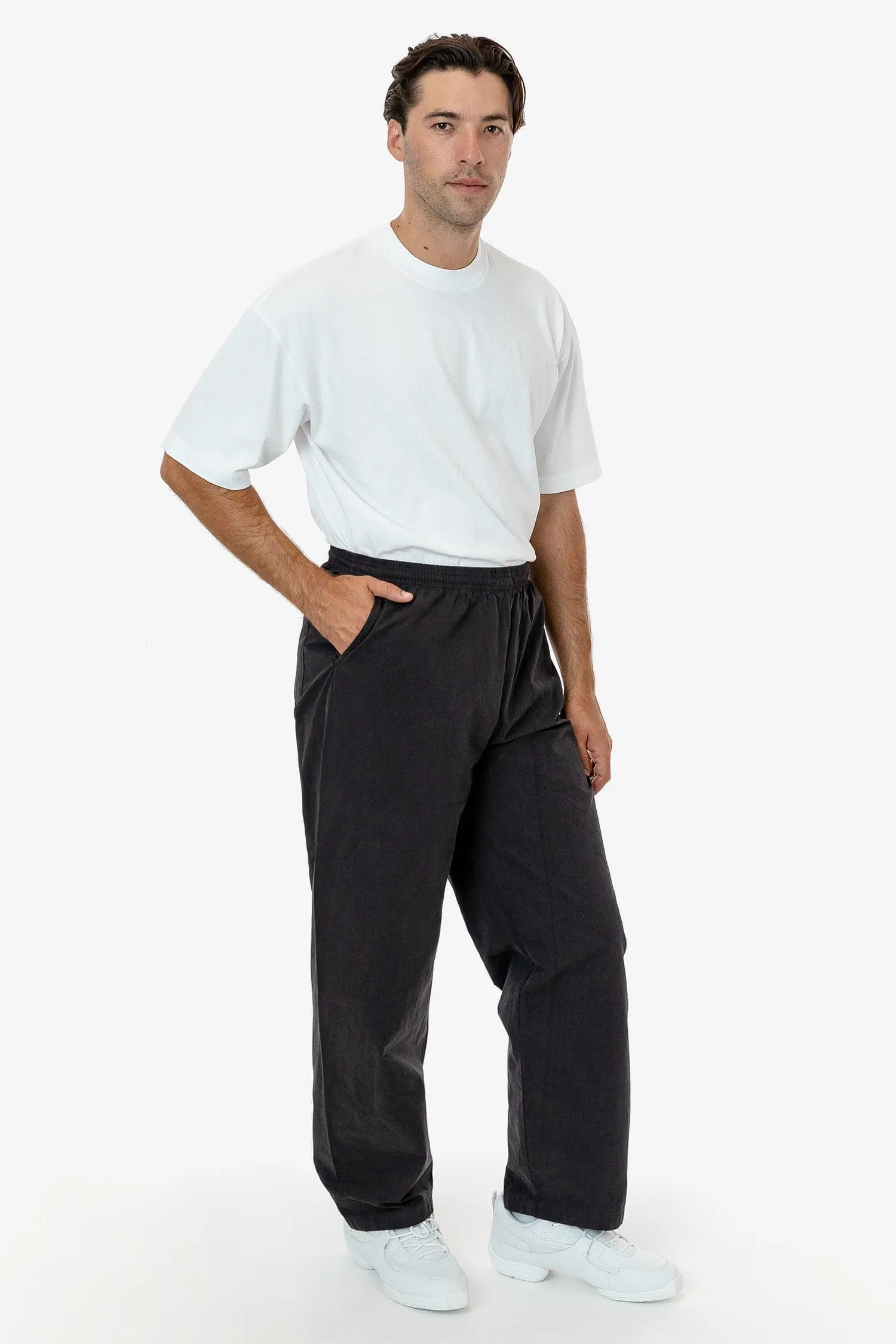 RJC405GD - Cotton Poplin Wide Leg Pant