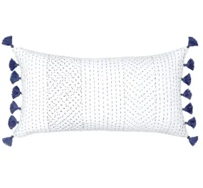 Sahati Indigo Bolster