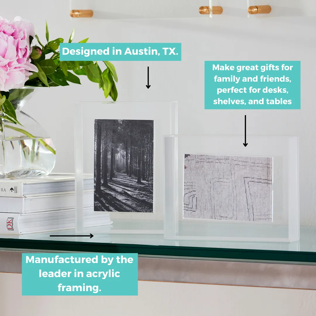 Set of 9 Floater Frames Wallscape