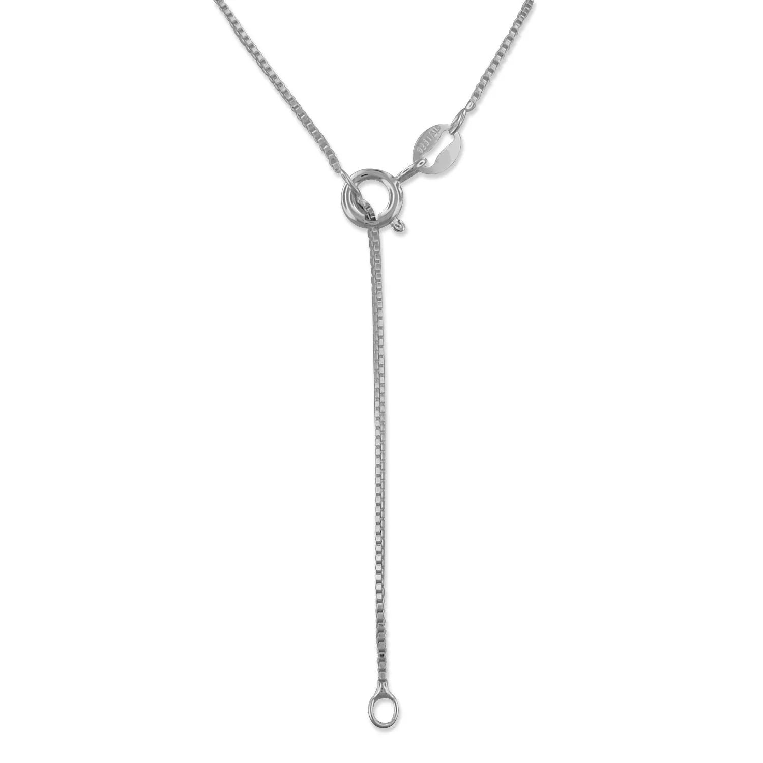 Sterling Silver Turtle Fish Hook Pendant Necklace, 16 2" Extender