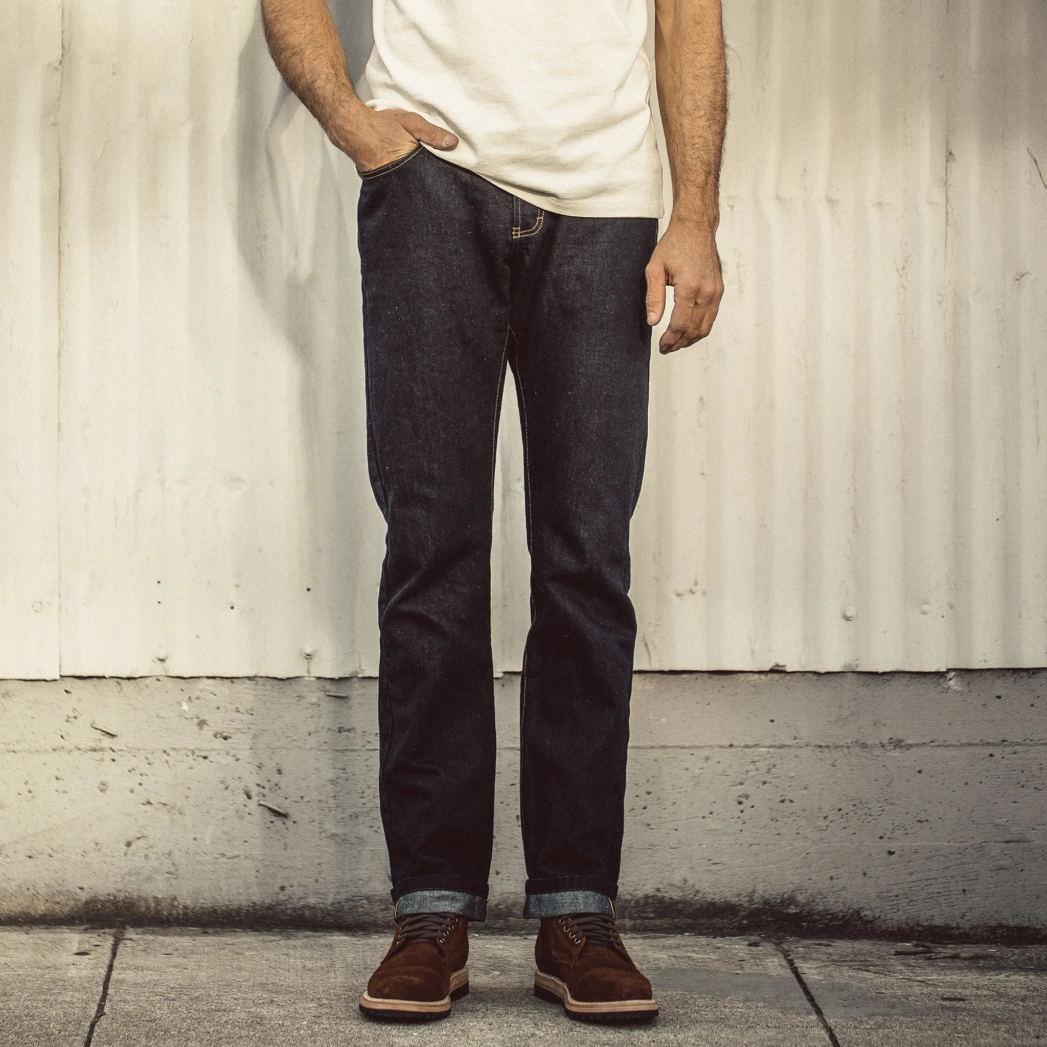 The Democratic Jean in Sol Selvage