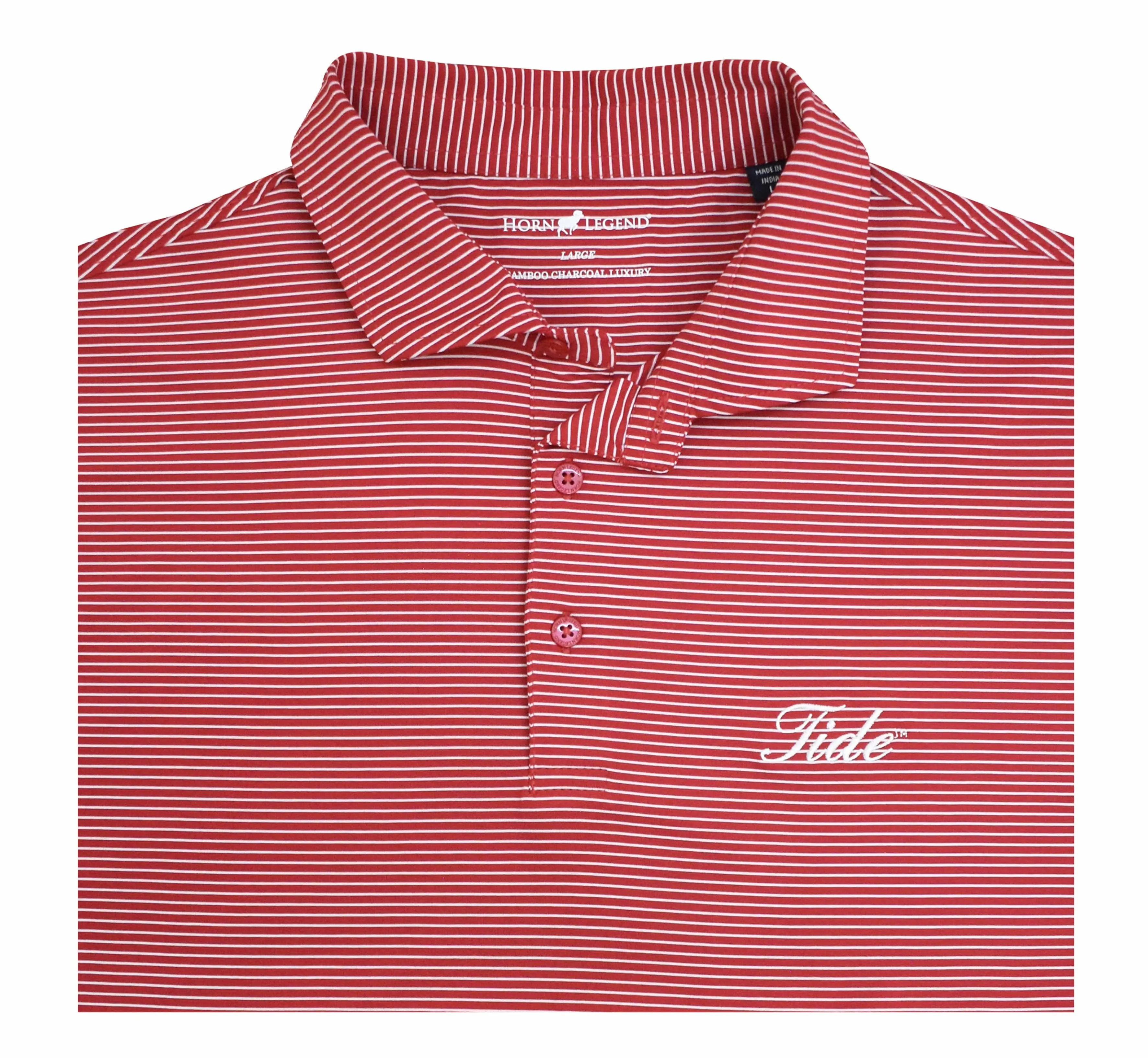 TIDE MED STRIPE POLO