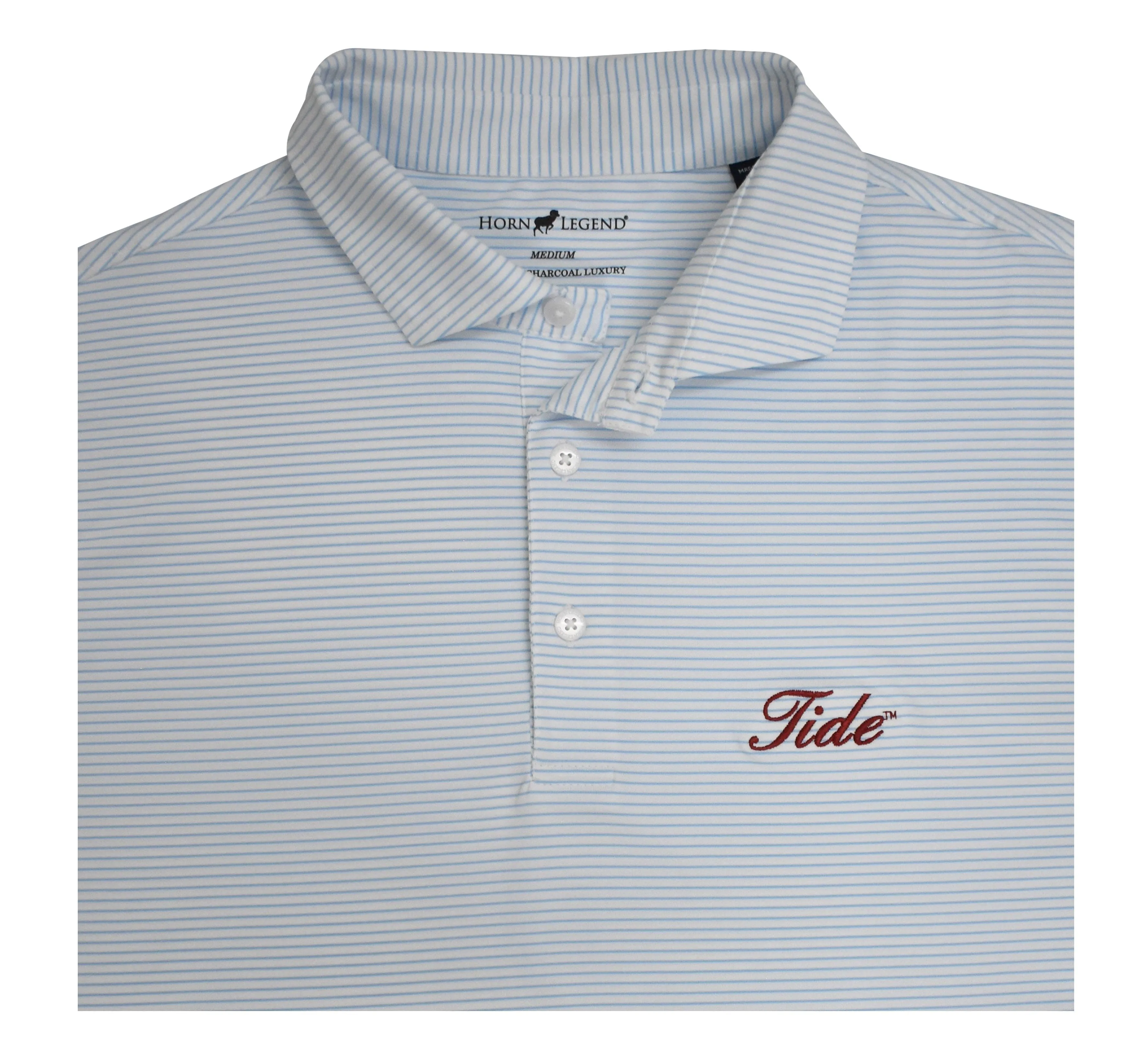 TIDE MED STRIPE POLO