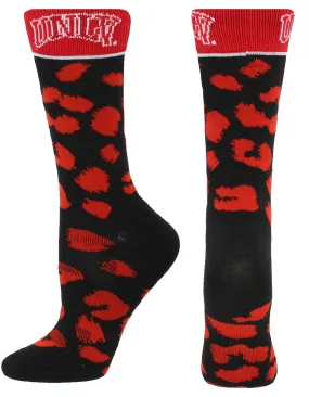 UNLV Rebels Socks Womens Savage Crew Socks